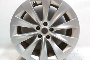 2 Диск колісний задній 20X9.5 ET40 - GREY SLIPSTREAM з пошкодженням Tesla model X 1065204-02-B