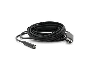 2 in 1 MicroUSB/PC HD ендоскоп, мінікамера 7.0 mm, м'який дріт, 5 м