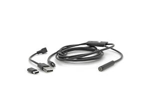 2 in 1 MicroUSB/PC HD ендоскоп, мінікамера 7.0 mm, м'який дріт, 2 м