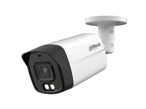 2 Мп CVI/CVBS/AHD/TVI уличная видеокамера Smart Dual Light DH-HAC-HFW1200TLMP-IL-A (2.8мм)