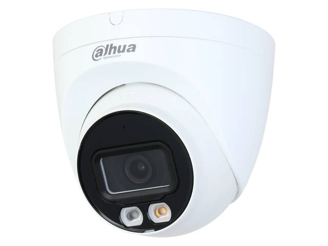 2 Mп IP камера купольна Smart Dual Light зі звуком та SD карткою Dahua DH-IPC-HDW2249T-S-IL (2.8мм) - Фото 1