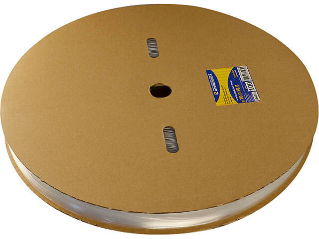 Ø20/10мм Термоусаджувальна трубка прозора (100м) [A0150040774] АСКО - Фото 1