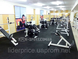 20 кв. метра, 20 мм товщина. Набір гумового покриття No5 для спортзалу