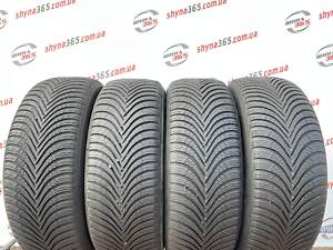 Шины Б/У зимова 205/55 R16 MICHELIN ALPIN 5 6mm