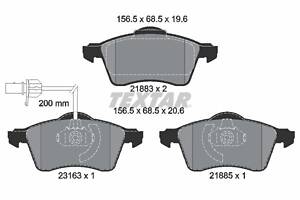 2188501 TEXTAR Гальмівні колодки до дисків