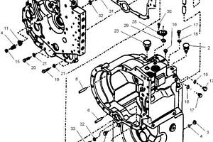 2224393 Проставка Caterpillar TH83