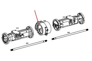 2338738 Корпус привода моста Caterpillar M318