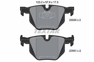2355001 TEXTAR Гальмівні колодки до дисків
