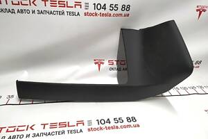 27 Накладка центральной панели нижняя правая PVCB BLACK Tesla model X, model S REST 1002310-15-D