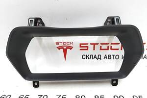 28 Рамка панелі приладів GRAPHITE Tesla model X S REST 1033041-01-C