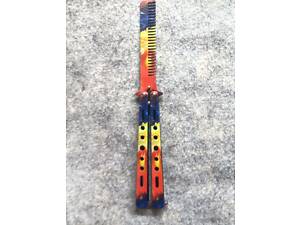 2845 гребінець тренувальний ніж бабочка, для фліпінгу балісонг