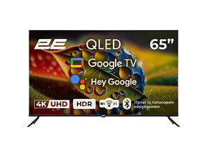 2E 65A77Q 65' дюймов 3840x2160 QLED Google TV Телевизор