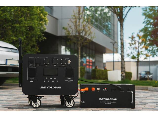 2E Батарея расширения емкости для ПЭ Volodar, 5120 Вт/ч, 51.2В, металлический корпус - Фото 2