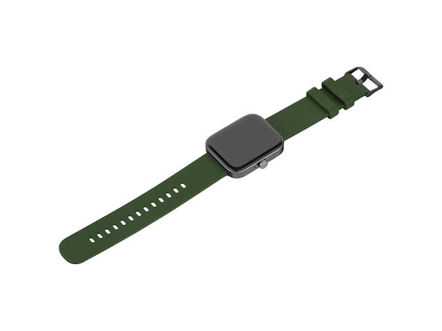 2E Ремінь для смарт-годинника Alpha SQ/Wave Plus, зелений (2E-ASWASQWP-GN) - Фото 4