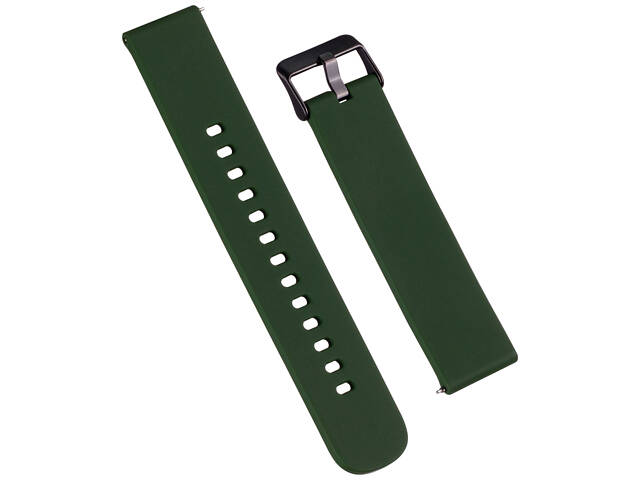 2E Ремінь для смарт-годинника Alpha SQ/Wave Plus, зелений (2E-ASWASQWP-GN) - Фото 1