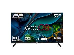 2E Телевизор 32' LED FHD 60Hz Smart WebOS Black