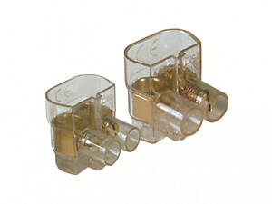 2х25мм.кв 200A 500V Клеммник конечный (1шт) [B102] Quadro ДКС