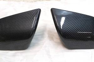 3 Комплект накладок зеркал наружных на скорлупу Carbon Fiber Tesla model 3 1092290-1092292