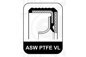 374.680 ELRING Сальник вала двигуна
