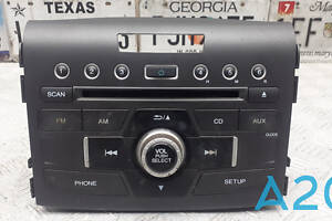 39100T0AA52 - Б/У Магнитофон на HONDA CR-V IV (RM_) 2.4 AWD