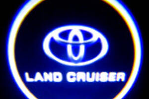3D Логотип led в карту дверей (с логотипом LAND CRUISER) Toyota Land Cruiser