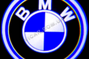 3D Логотип led у карту дверей для BMW