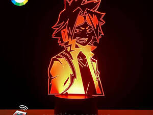 3D нічник 'Камінарі' (ВЧЕННЕ ЗОБРАЖЕННЯ)+ пульт ДК + мережевий адаптер + батарейки (3ААА) 3DTOYSLAMP