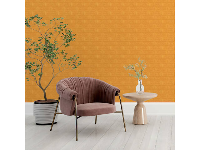 3D панель самоклеюча 700х770х5мм цегла Золото (011-5) SW-00000147 - Фото 5