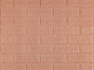 3D панель самоклеюча 700x770x3мм цегла Пудра SW-00001716