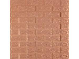 3D панель самоклеюча цегла пудра 700x700x7мм SW-00001800