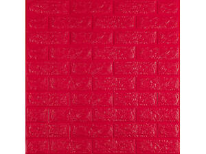 3D панель самоклейна цегла Червона 700x770x7мм (008-7) SW-00000054 (SW-00000054)