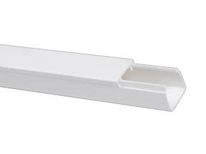 40x16мм Кабель-канал (короб) L=2000мм білий [CKK10-040-016-U] ПВХ магістральний UEC