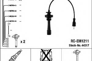 44317 Комплект ізольованих проводів для свічок запалення RC-EM1211