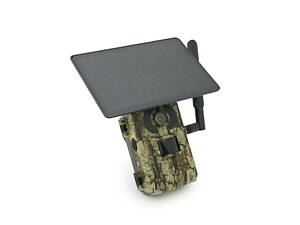 4G Фотоловушка F-804 4MP-фото/4МР-видео 120 угол .слот SD карта. Батарея 7800мА солнечная панель APP –UBOX