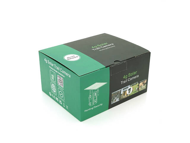 4G Фотоловушка F-804 4MP-фото/4МР-видео 120 угол .слот SD карта. Батарея 7800мА солнечная панель APP –UBOX - Фото 2