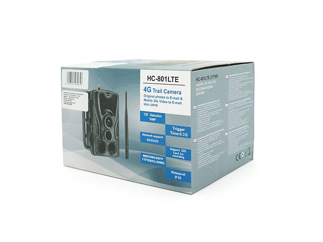 4G Фотоловушки F-801 16MP-фото/2МР-видео 120 угол .SD карта/FTP/SMTP. питание 8хАА - Фото 2