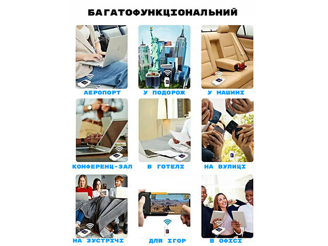 4G LTE Mobile WiFi MF68E - компактний USB-модем із Wi-Fi модулем - Фото 2