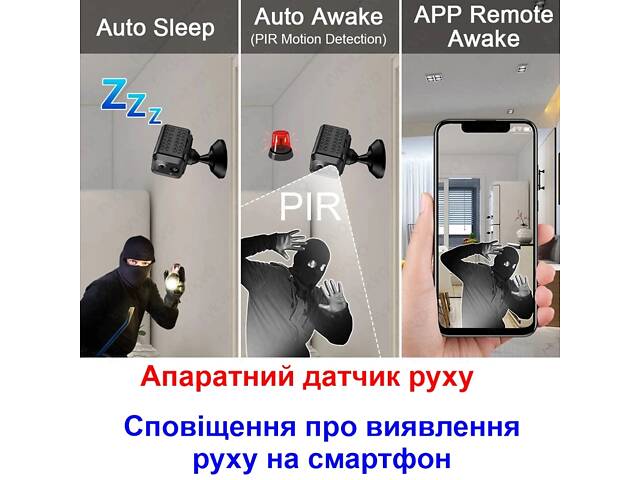 4G мини камера видеонаблюдения Nectronix T10, Full HD 1080P, датчик движения, аккумулятор 1800 мАч - Фото 4