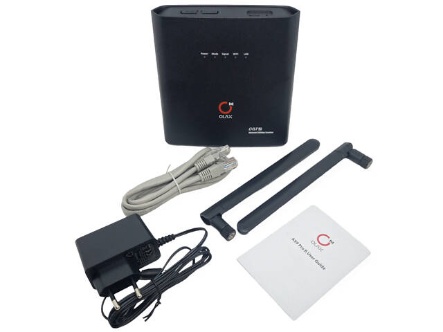 4G роутер Olax Олакс AX9 PRO Wi-Fi модем під сім карту дві антени + Лайф безліміт - Фото 5