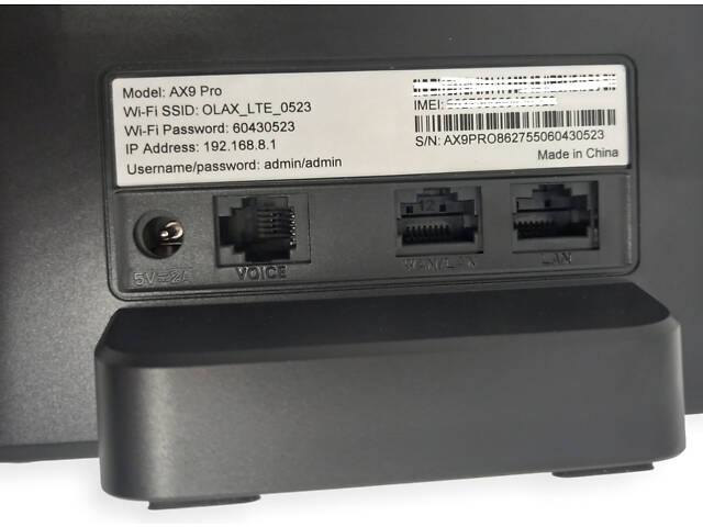4G роутер Olax Олакс AX9 PRO Wi-Fi модем під сім карту дві антени + Лайф безліміт - Фото 8