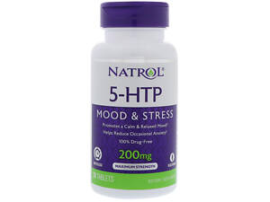 5-гидрокси L-триптофан TR Natrol замедленного высвобождения 200 мг 30 таб. (259)
