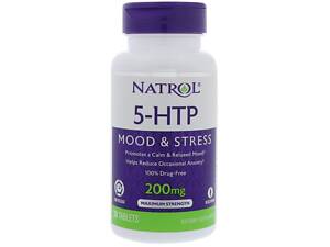 5-гідроксі L-триптофан TR Natrol уповільненого вивільнення 200 мг 30 таб. (259)