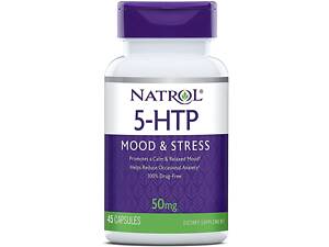5-гидрокситриптофан, 5-HTP, Natrol, 50 мг, 45 капсул