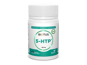 5-HTP (5-гідрокситриптофан), 5-HTP, Biotus, 30 капсул