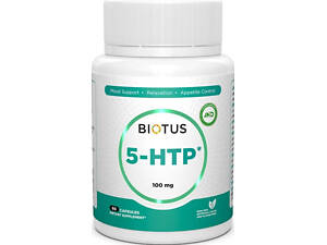 5-HTP (5-гидрокситриптофан) Biotus 5-HTP 100 мг 60 капс