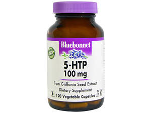 5-HTP (Гідрокситриптофан) 100 мг Bluebonnet Nutrition 120 капсул