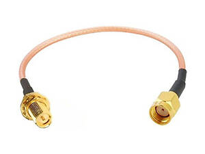 50 шт - Антенные удлинители RG316 RP-SMA F RP-SMA M 20 см