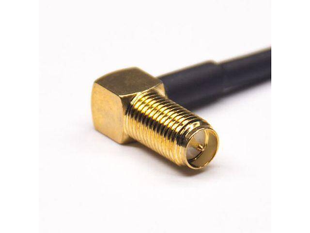 50 шт - Антенный кабель RG316 20 см MMCX угловой - RP-SMA F угловой - Фото 2