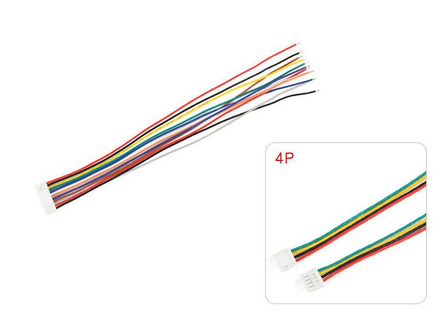 50 шт - Кабель 15см с одним коннектором Micro JST GH 1.25мм F (4 pin) - Фото 1 50 шт - Кабель 15см с одним коннектором Micro JST GH 1.25мм F (4 pin) - Фото 1