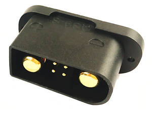 50 шт - Коннектор QS9-S Male (черный)